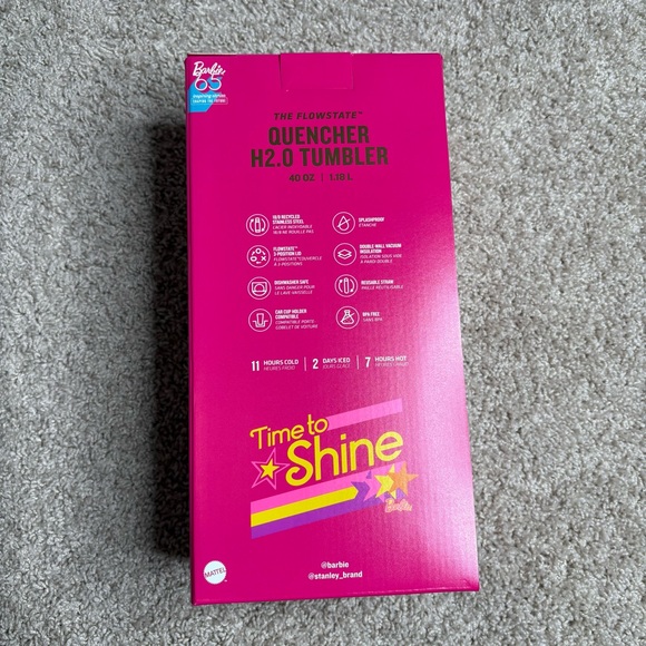 Barbie x Stanley 70s Superstar 40 oz Quencher - Picture 3 of 6